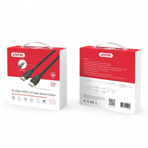 Kabel HDMI High Speed 2.0; 4K; 5M; C11041BK Kabel HDMI High Speed 2.0; 4K; 5M; C11041BK