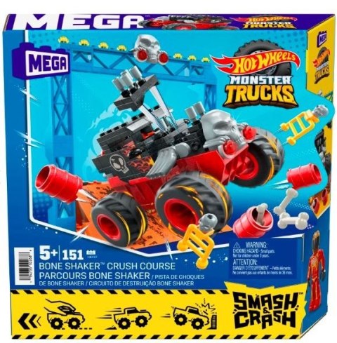 Klocki Hot Wheels Monster Trucks Bone Shaker Kaskaderska sztuczka Klocki Hot Wheels Monster Trucks Bone Shaker Kaskaderska sztuczka