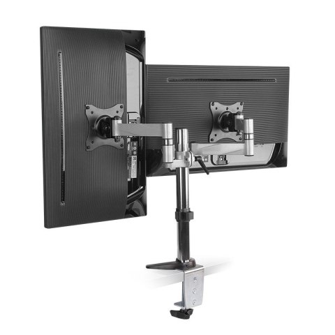 Uchwyt do monitora, 2x 13-27 cali, max. 16kg Uchwyt do monitora, 2x 13-27 cali, max. 16kg