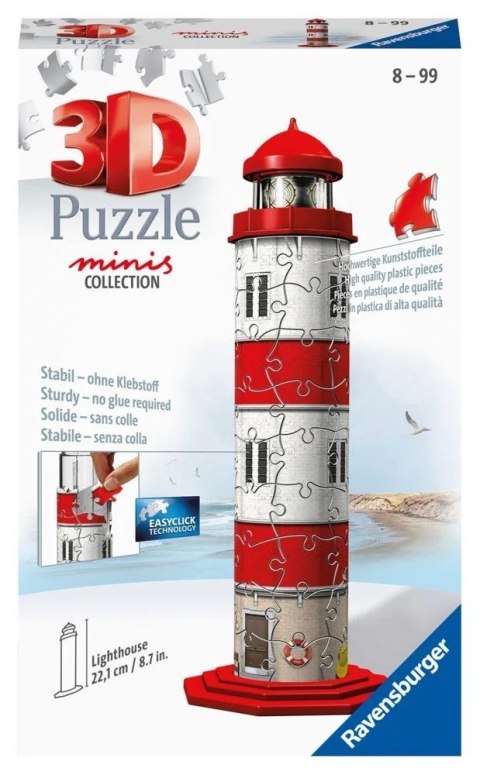Puzzle 54 elementy 3D Mini Latarnia Morska