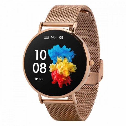 Smartwatch Verona Złoty stalowy Smartwatch Verona Złoty stalowy