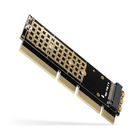 PCEM2-1U Adapter wewnętrzny PCIe x16/x8/x4, M.2 NVMe M-key slot, 1U PCEM2-1U Adapter wewnętrzny PCIe x16/x8/x4, M.2 NVMe M-key slot, 1U