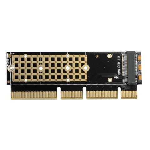 PCEM2-1U Adapter wewnętrzny PCIe x16/x8/x4, M.2 NVMe M-key slot, 1U PCEM2-1U Adapter wewnętrzny PCIe x16/x8/x4, M.2 NVMe M-key slot, 1U