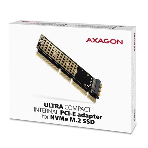 PCEM2-1U Adapter wewnętrzny PCIe x16/x8/x4, M.2 NVMe M-key slot, 1U PCEM2-1U Adapter wewnętrzny PCIe x16/x8/x4, M.2 NVMe M-key slot, 1U