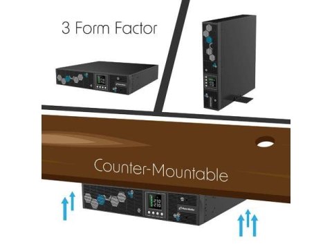 Zasilacz awaryjny UPS Line-interactive 2000VA 8xIEC C13 USB-B EPO LCD 2U Zasilacz awaryjny UPS Line-interactive 2000VA 8xIEC C13 USB-B EPO LCD 2U