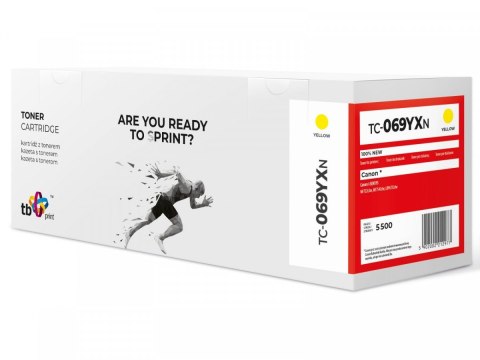 Toner do Canon MF752 CRG069H TC-069YXN Żółty 100% nowy Toner do Canon MF752 CRG069H TC-069YXN Żółty 100% nowy