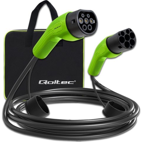 Kabel EV typ2 do ładowania samochodu | 230V | 7kW | 32A | 5m Kabel EV typ2 do ładowania samochodu | 230V | 7kW | 32A | 5m