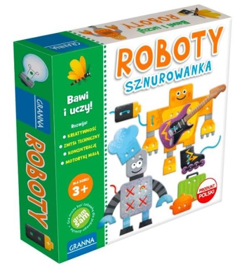 Gra Roboty sznurowanka Gra Roboty sznurowanka