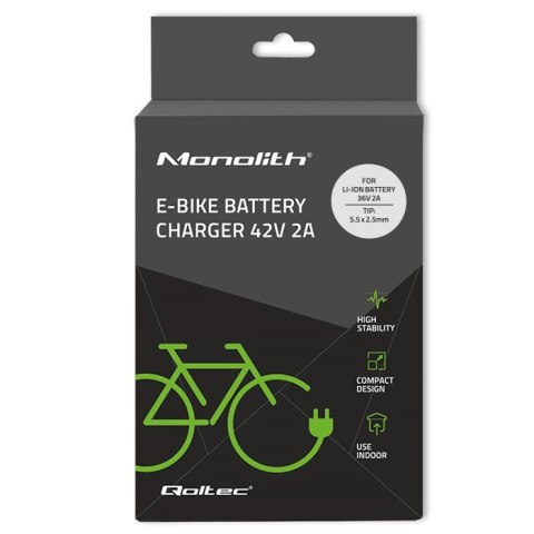 Ładowarka do baterii roweru elektrycznego 36V | 42V | 2A | 5.5*2.5 Ładowarka do baterii roweru elektrycznego 36V | 42V | 2A | 5.5*2.5