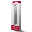 HMC-10HLS Wieloportowy hub USB 9in1, 5Gbps, 4x USB-A, HDMI 4K/60Hz, GLAN, SD/microSD, PD 100W, 25cm USB-C kabel