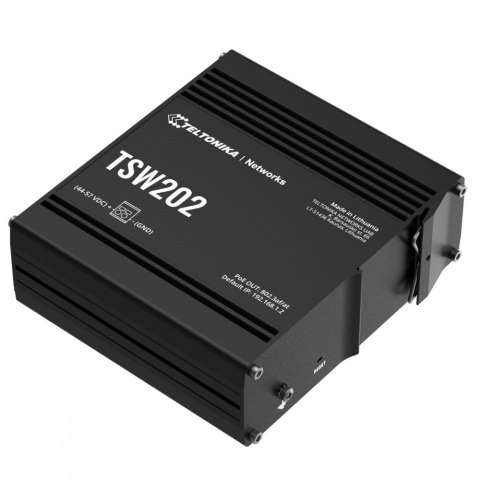Przełącznik zarządzalny przemysłowy TSW202 2xSFP 8xPoE+ L2/L3 Przełącznik zarządzalny przemysłowy TSW202 2xSFP 8xPoE+ L2/L3