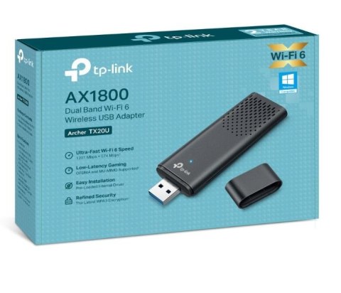 Karta sieciowa Archer TX20U USB Adapter AX1800 Karta sieciowa Archer TX20U USB Adapter AX1800