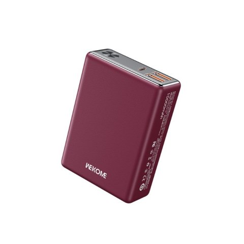Power bank 10000 mAh Super Fast Charging USB-C PD 20W + 2x USB-A QC3.0 22.5W Czerwony Power bank 10000 mAh Super Fast Charging USB-C PD 20W + 2x USB-A QC3.0 22.5W Czerwony