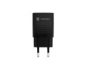 Ładowarka sieciowa Ribera GAN 1X USB-A + 1X USB-C 30W Czarna