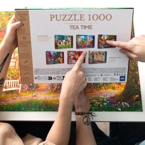 Puzzle 1000 elementów Premium Plus Tea Time Nadchodzą kłopoty! Puzzle 1000 elementów Premium Plus Tea Time Nadchodzą kłopoty!