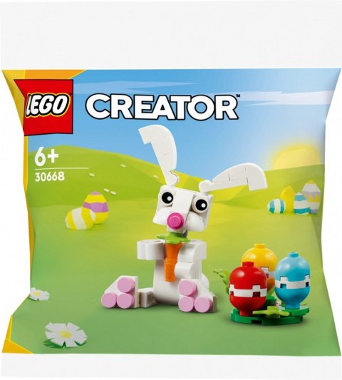 Klocki Creator 30668 Zajączek wielkanocny z kolorowymi pisankami