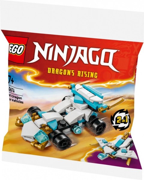 Klocki Ninjago 30674 Smocza moc Zanea - pojazdy Klocki Ninjago 30674 Smocza moc Zanea - pojazdy