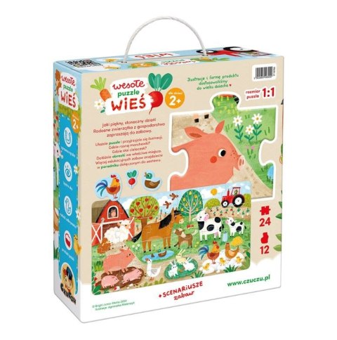 Wesołe puzzle 24 elementy Wesołe puzzle 24 elementy