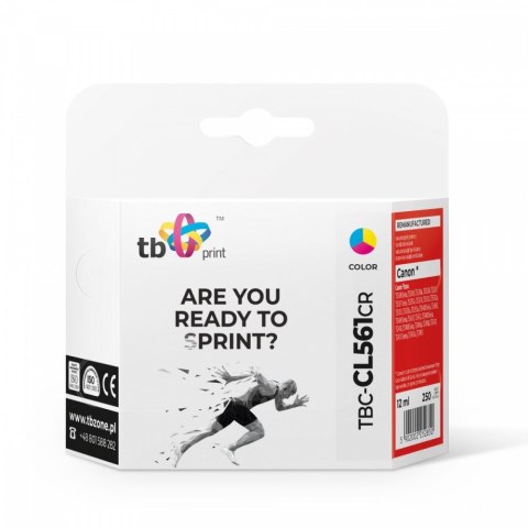 Tusz do Canon Pixma TS5350 CL-561 TBC-CL561CR Color refabrykowany Tusz do Canon Pixma TS5350 CL-561 TBC-CL561CR Color refabrykowany
