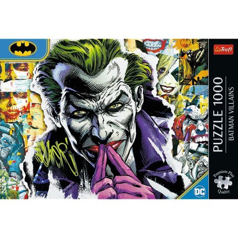 Puzzle 1000 elementów Premium Plus Joker Batman Puzzle 1000 elementów Premium Plus Joker Batman