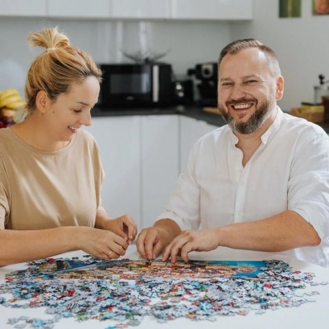 Puzzle 500 elementów Jezioro Braies Włochy Puzzle 500 elementów Jezioro Braies Włochy