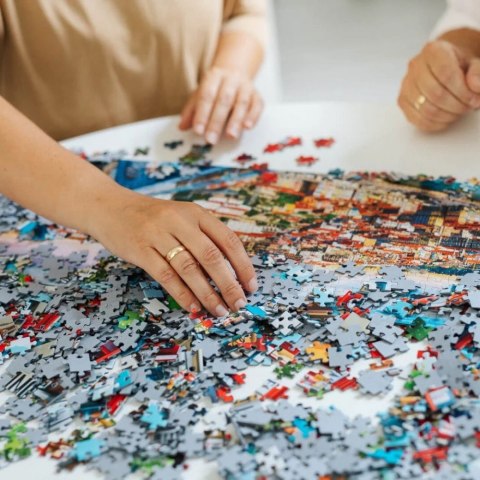 Puzzle 500 elementów Jezioro Braies Włochy Puzzle 500 elementów Jezioro Braies Włochy