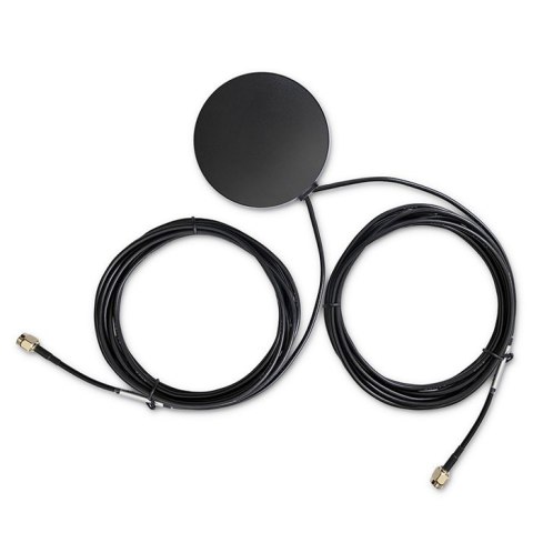 Antena GPS+4G, GLONASS dookólna | 28dBi | 50W | 2 x SMA męski | Zewnętrzna Antena GPS+4G, GLONASS dookólna | 28dBi | 50W | 2 x SMA męski | Zewnętrzna