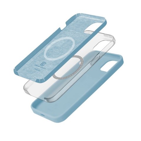 Etui Color Cover Magnetic - iPhone 15 MagSafe Niebieskie Etui Color Cover Magnetic - iPhone 15 MagSafe Niebieskie