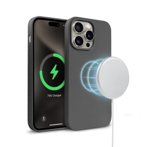 Etui Color Cover Magnetic - iPhone 15 Pro MagSafe Tytanowe Etui Color Cover Magnetic - iPhone 15 Pro MagSafe Tytanowe