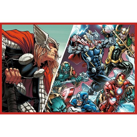Puzzle 2x200 elementów Obrońcy świata Avengers Marvel Puzzle 2x200 elementów Obrońcy świata Avengers Marvel
