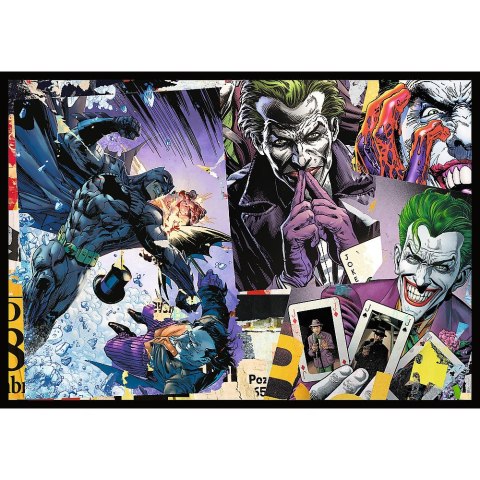 Puzzle 4x250 elementów Batman w akcji Puzzle 4x250 elementów Batman w akcji
