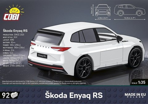 Klocki Skoda Enyaq RS 92 klocki Klocki Skoda Enyaq RS 92 klocki