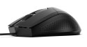 Mysz optyczna Focus USB, 1200DPI 3 przyciski i rolka, czułość 125Hz, kabel 1.8m, waga 66g