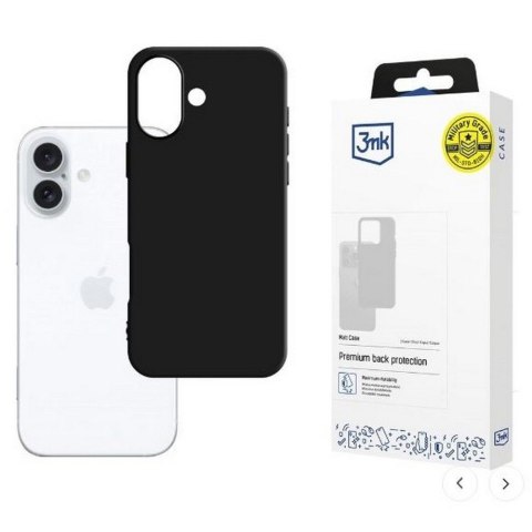 Matt Case iPhone 16 Plus 6,7 Czarne Matt Case iPhone 16 Plus 6,7 Czarne