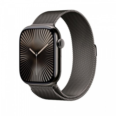 Bransoleta mediolańska w kolorze łupku do koperty 46 mm - rozmiar M/L Bransoleta mediolańska w kolorze łupku do koperty 46 mm - rozmiar M/L