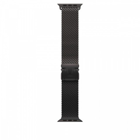 Bransoleta mediolańska z tytanu w kolorze czarnym do koperty 49 mm - rozmiar M Bransoleta mediolańska z tytanu w kolorze czarnym do koperty 49 mm - rozmiar M