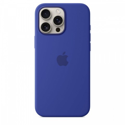 Etui silikonowe z MagSafe do iPhonea 16 Pro Max - ultramaryna Etui silikonowe z MagSafe do iPhonea 16 Pro Max - ultramaryna
