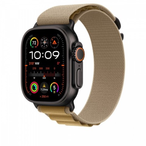 Opaska Alpine w kolorze beżu do koperty 49 mm - rozmiar L - elementy z tytanu w kolorze czarnym Opaska Alpine w kolorze beżu do koperty 49 mm - rozmiar L - elementy z tytanu w kolorze czarnym