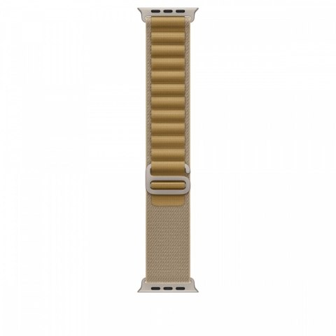 Opaska Alpine w kolorze beżu do koperty 49 mm - rozmiar L - elementy z tytanu w kolorze naturalnym Opaska Alpine w kolorze beżu do koperty 49 mm - rozmiar L - elementy z tytanu w kolorze naturalnym