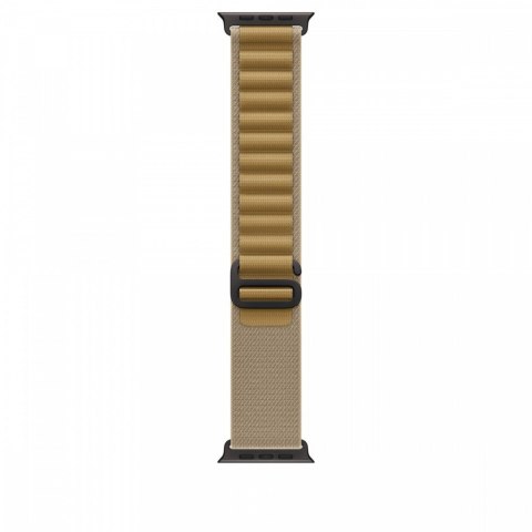 Opaska Alpine w kolorze beżu do koperty 49 mm - rozmiar M - elementy z tytanu w kolorze czarnym Opaska Alpine w kolorze beżu do koperty 49 mm - rozmiar M - elementy z tytanu w kolorze czarnym