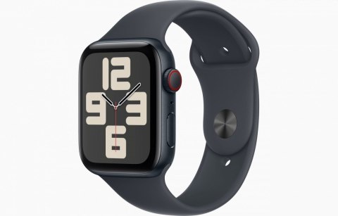 Watch SE GPS + Cellular, koperta 44 mm z aluminium w kolorze północy, pasek sportowy w kolorze północy - rozmiar M/L Watch SE GPS + Cellular, koperta 44 mm z aluminium w kolorze północy, pasek sportowy w kolorze północy - rozmiar M/L