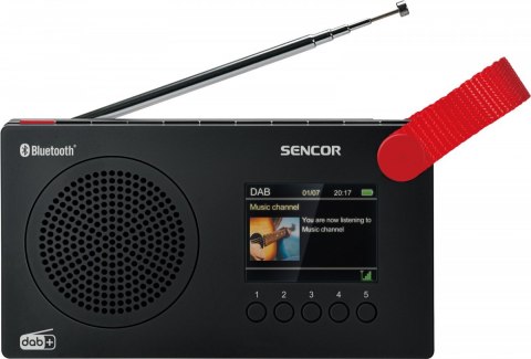 Radio cyfrowe z akumulatorem SRD 7757B wyświetlacz LCD, BL 5.0 Radio cyfrowe z akumulatorem SRD 7757B wyświetlacz LCD, BL 5.0