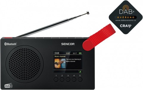 Radio cyfrowe z akumulatorem SRD 7757B wyświetlacz LCD, BL 5.0 Radio cyfrowe z akumulatorem SRD 7757B wyświetlacz LCD, BL 5.0