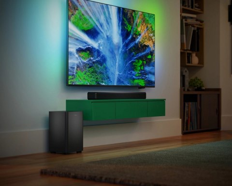 Soundbar 2.1 z bezprzewodowym subwooferem TAB5309/10