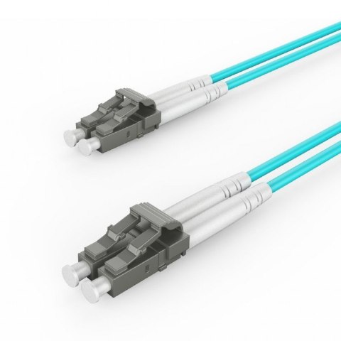 Kabel światłowodowy wielomodowy duplex OM4 50/125, LC/LC, 1 m Kabel światłowodowy wielomodowy duplex OM4 50/125, LC/LC, 1 m