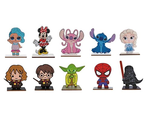 Mozaika diamentowa Crystal Art Buddies Figurka 2D Minnie Mozaika diamentowa Crystal Art Buddies Figurka 2D Minnie