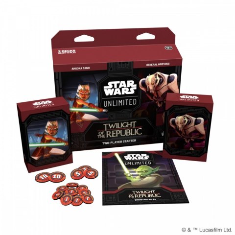 Gra Star Wars: Unlimited - Twilight of the Republic - Two-Player Starter Gra Star Wars: Unlimited - Twilight of the Republic - Two-Player Starter