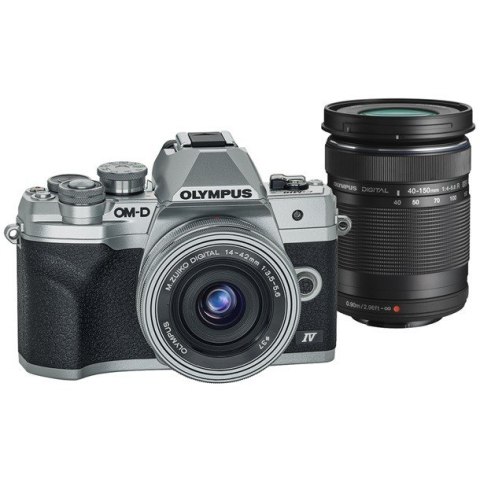 Aparat OM-D E-M10 Mark IV + 14-150mm silver Aparat OM-D E-M10 Mark IV + 14-150mm silver