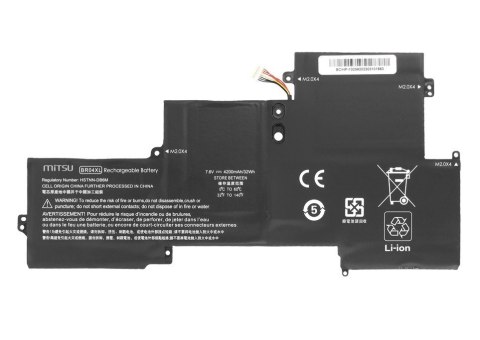 Bateria BR04XL do HP EliteBook Folio 1020 G1 4200 mAh (32 Wh) 7.6V (7.4V) Bateria BR04XL do HP EliteBook Folio 1020 G1 4200 mAh (32 Wh) 7.6V (7.4V)
