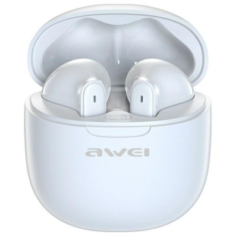 Słuchawki Bluetooth 5.3 T68 TWS ENC Białe Słuchawki Bluetooth 5.3 T68 TWS ENC Białe